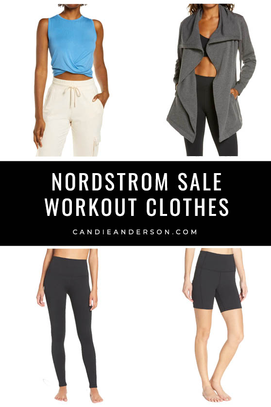 Style expert, journalist and fashion blogger Candie Anderson of candieanderson.com has the scoop on the best workout clothes for women of all ages at the Nordstrom Anniversary Sale! They're perfect for every day and fitness lovers.