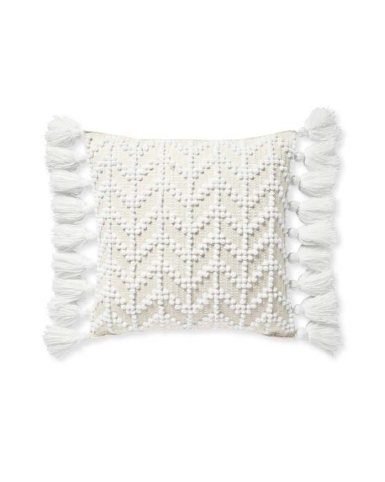 Serena and Lily West Beach Pillow Cover White neutral throw pillows
