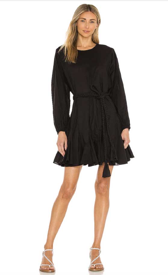 Rhode Ella Dress Black mini dresses fall dresses