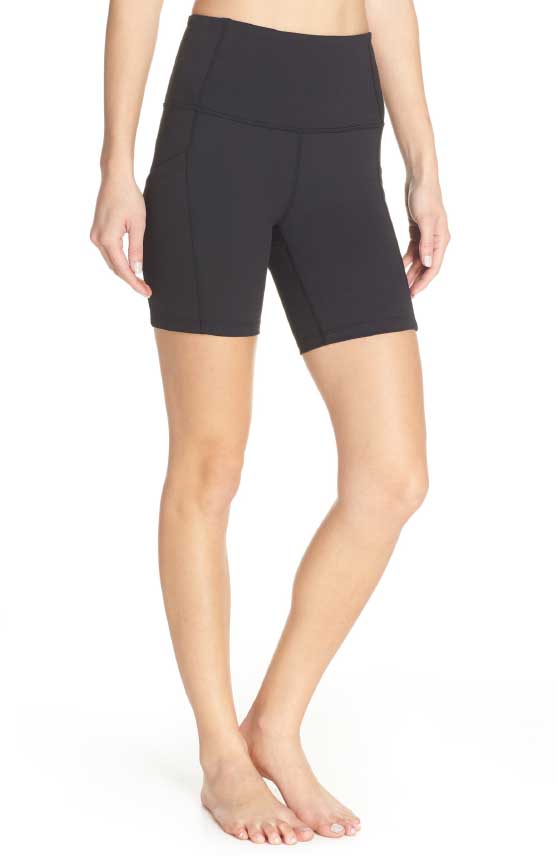 Zella Live In High Waist Pocket Bike Shorts Black best casual fall fashion favorites