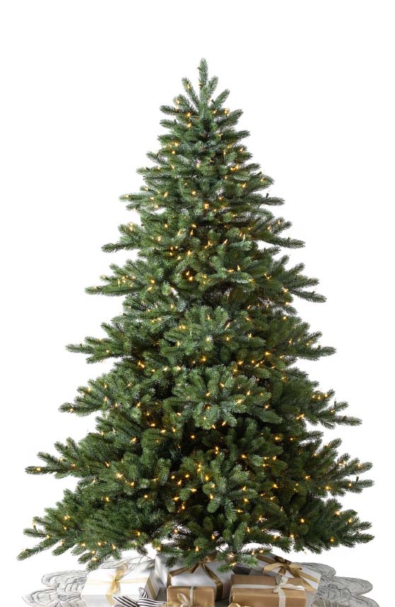 Balsam Hill Artificial LED Light Biltmore Spruce Tree Candlelight Clear LED best christmas decor sale