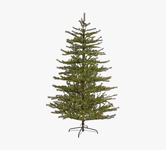 Pottery Barn Vancouver Mountain Pine Faux Christmas Tree best sparse christmas trees