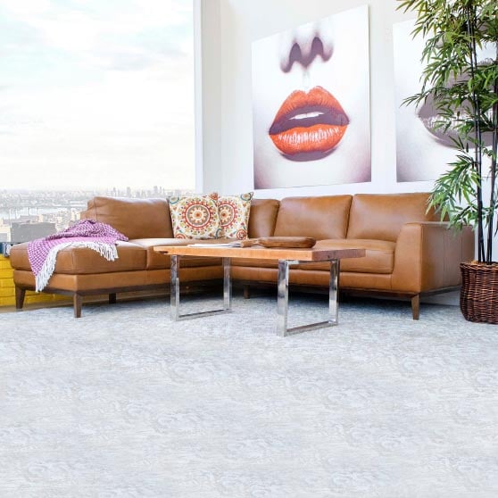 Sand & Stable Mary 97" Wide Genuine Leather Sofa & Chaise best leather chaise sectionals