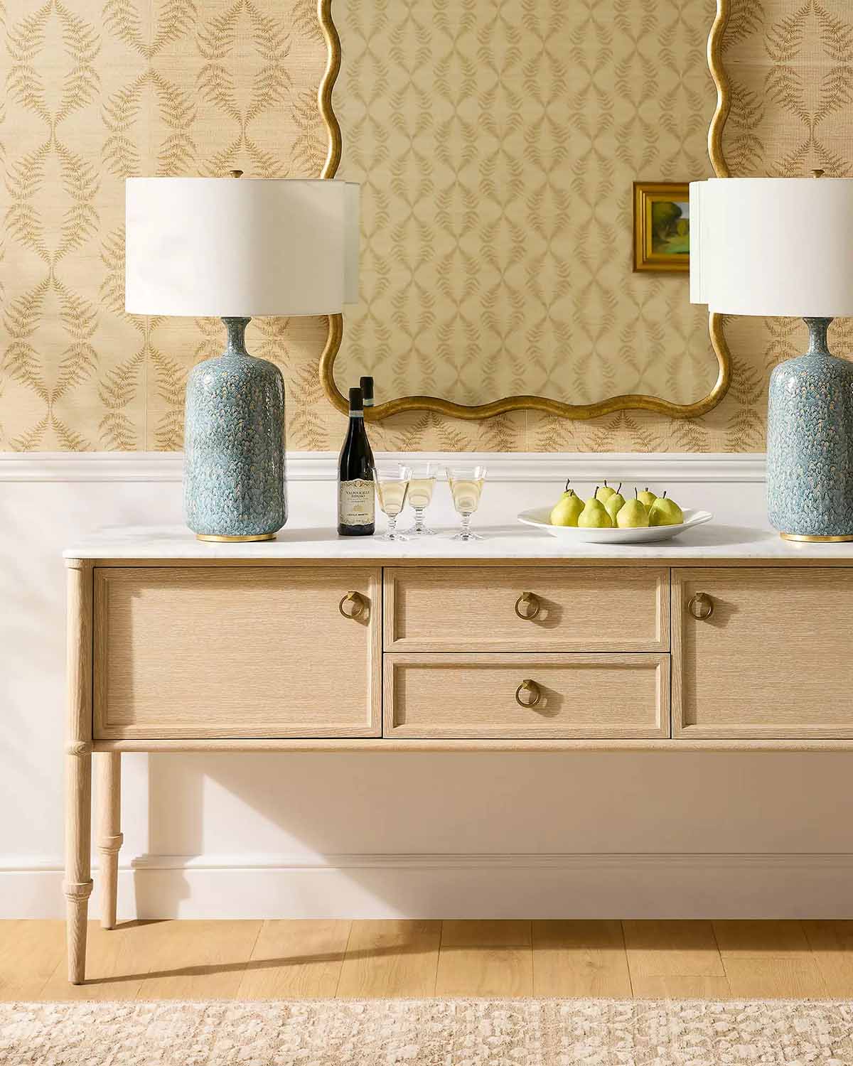 Serena and Lily Chesapeake Sideboard best marble sideboards