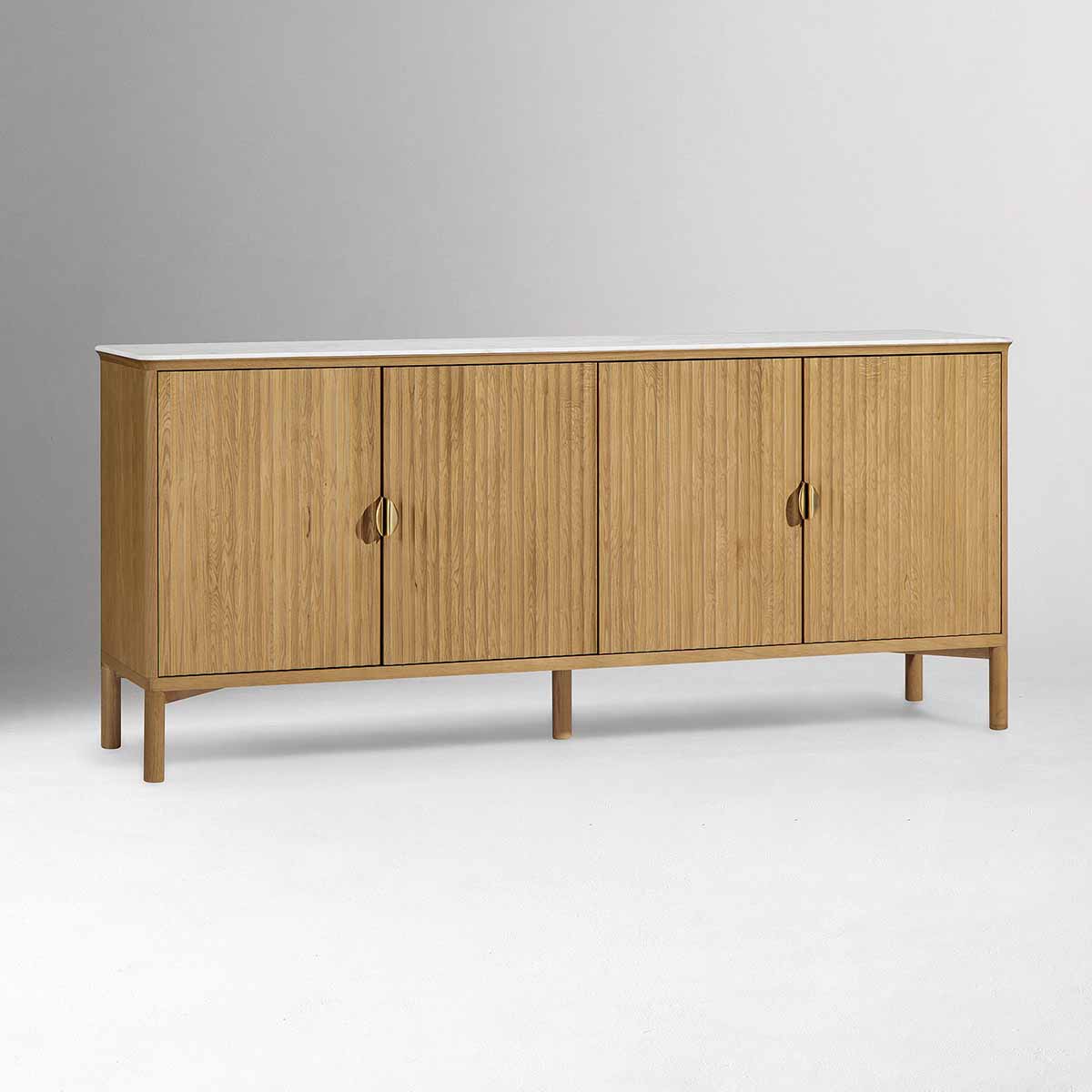 West Elm Dunedin Sideboard (73) best marble sideboards