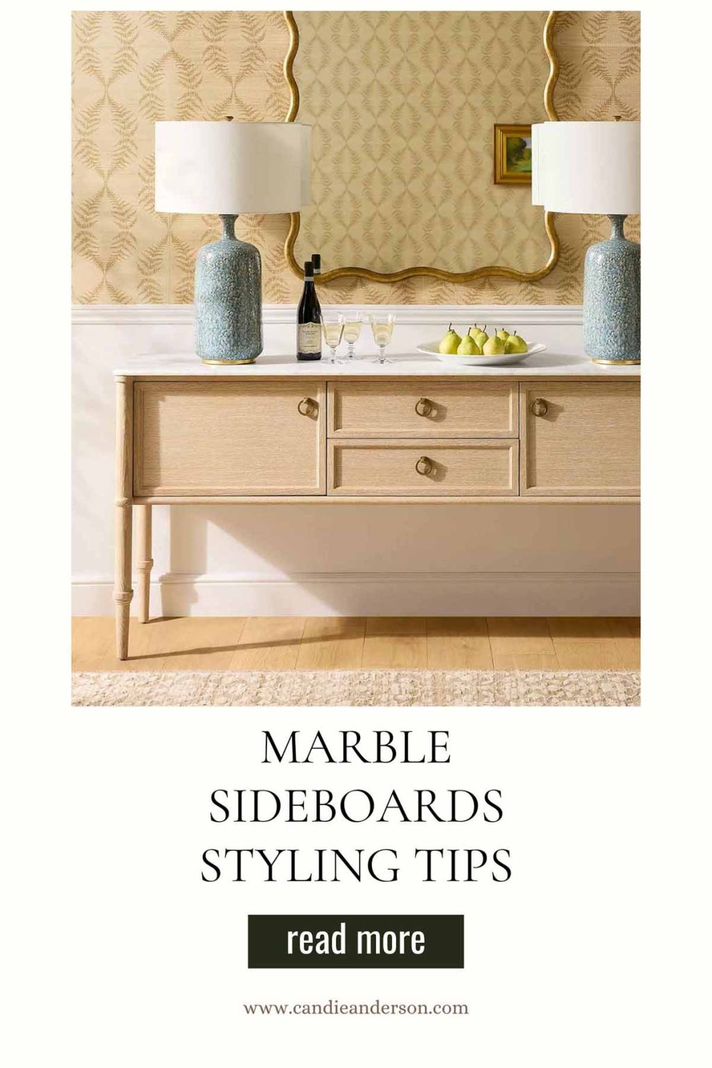 15 Best Marble Sideboards You’ll Love in 2026 | Candie Anderson®