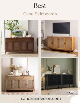 Entertaining expert, journalist and lifestyle blogger Candie Anderson of candieanderson.com shares the 15 best cane sideboards for 2026.