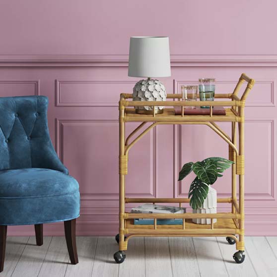 Opalhouse Cassia Rattan Bar Cart best bar carts entertaining