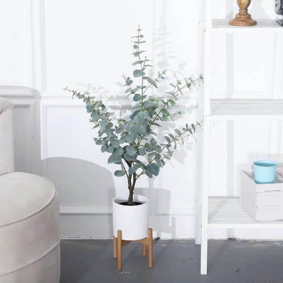 Primrue Artificial Eucalyptus Potted Tree best faux eucalyptus trees
