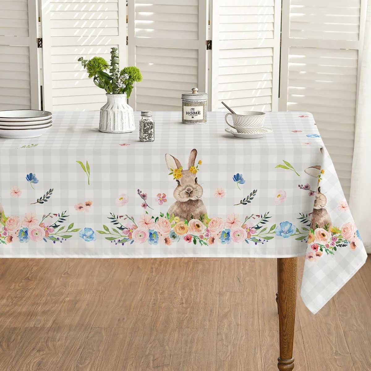 The Holiday Aisle Easter Bunny Tablecloth easter tablecloths