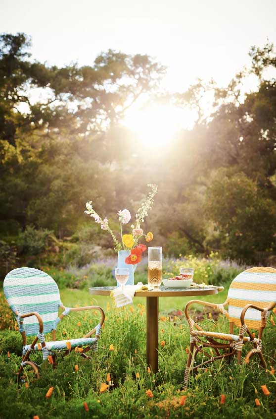 Grenada Indoor/Outdoor Bistro Table Green best mosaic outdoor bistro tables