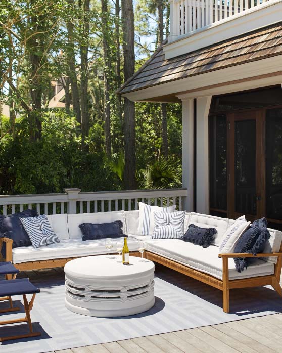 Serena and Lily Perennials Cascade Rug best blue rugs