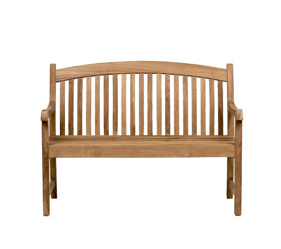 Amazonia Newcastle Patio Bench Teak outdoor benches