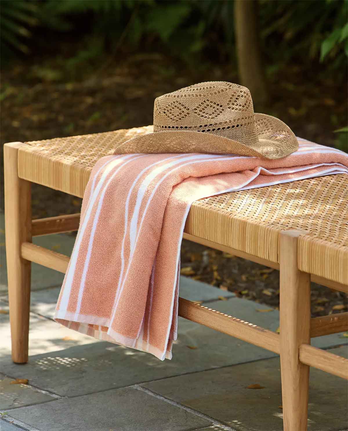 Serena and LIly Tiburon Teak Backless Bench best outdoor teak benches 