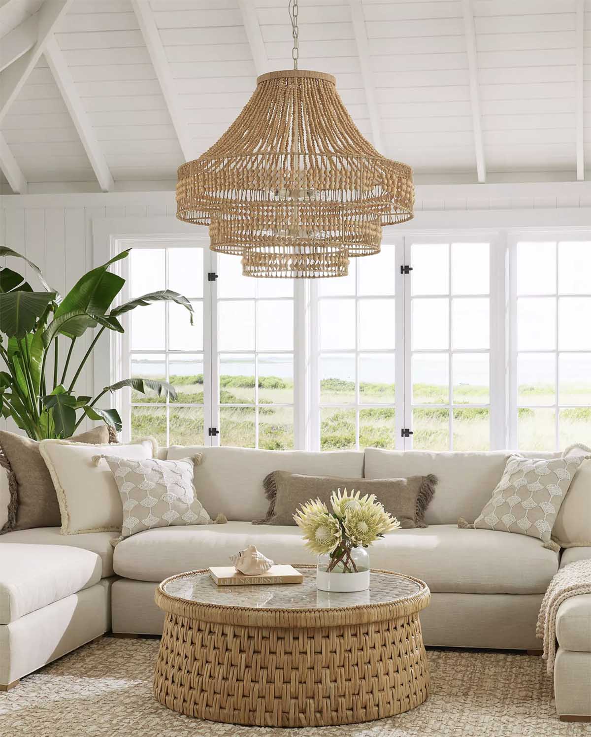 Serena and Lily Cape Coffee Table best drum coffee tables
