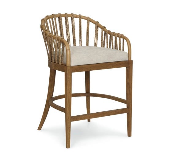 20 Best Rope Counter Stools You'll Love! Candie Anderson