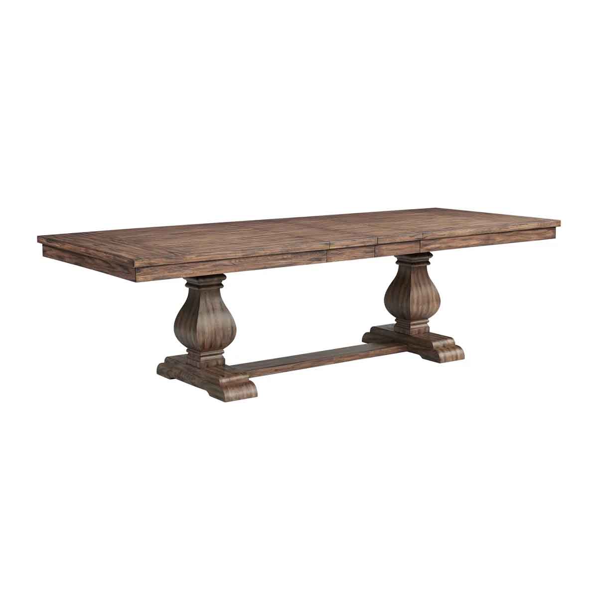 Lark Manor Vintondale Extendable Dining Table rustic rectangular dining tables best