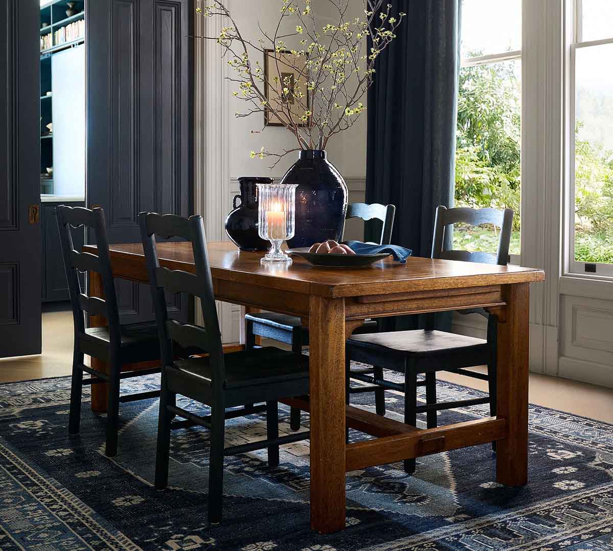 Pottery Barn Summerville Extendable Dining Table (83-103) rustic rectangular dining tables best