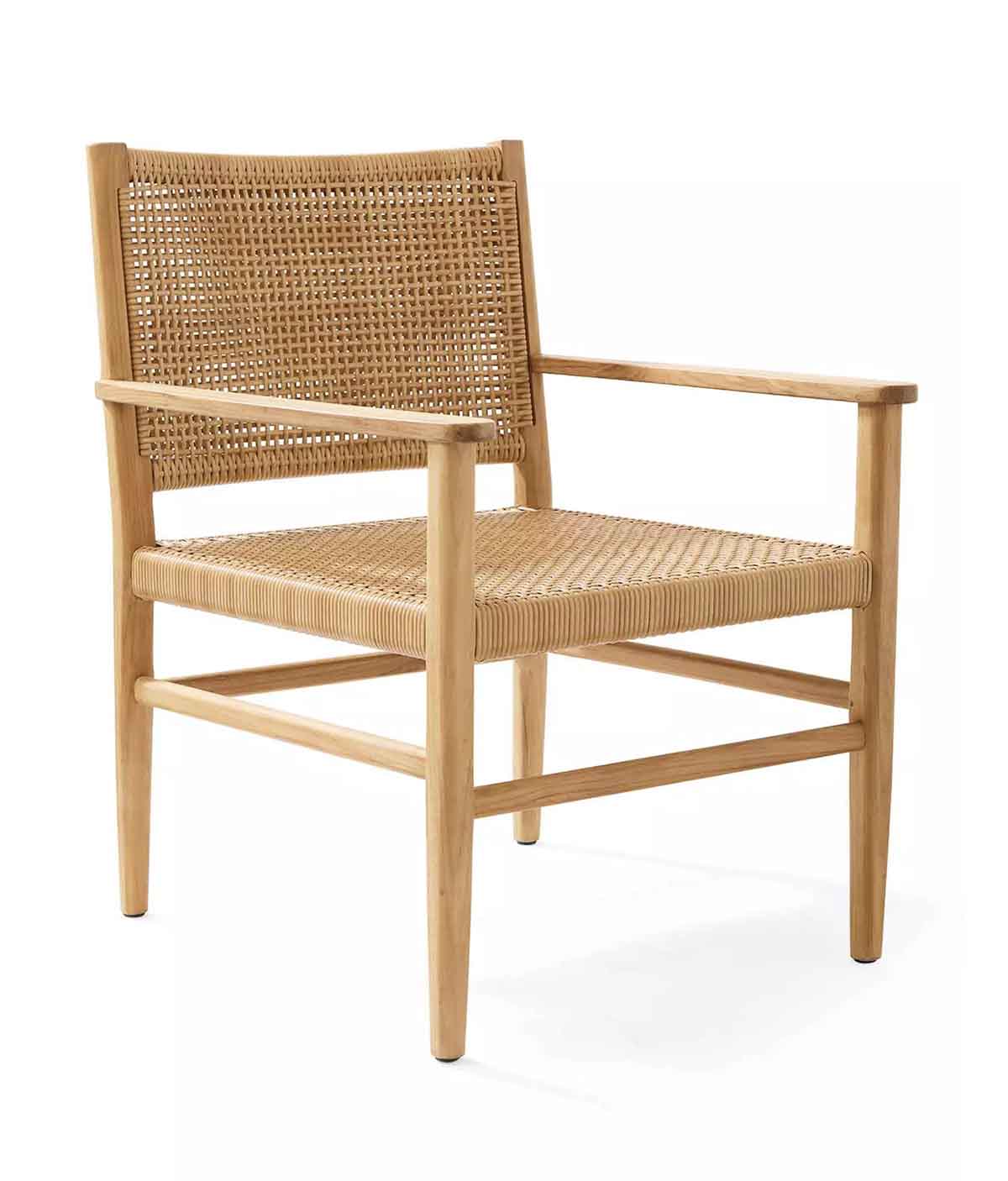 Serena and Lily Tiburon Teak Lounge Chair outdoor teak chairs