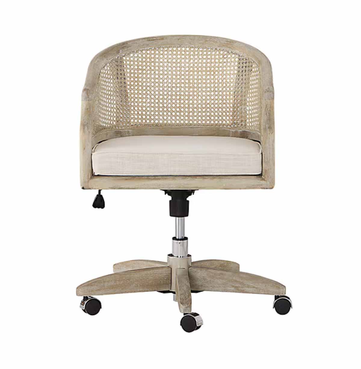 Ballard Designs Kinley Desk Chair cane desk chairs best