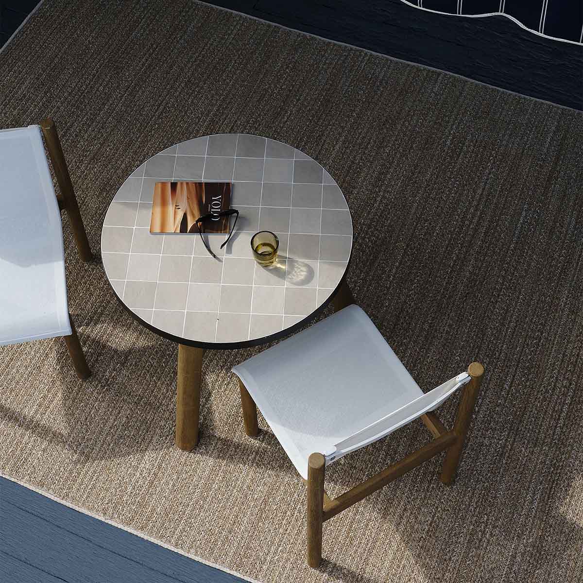 West Elm Woven Cable Outdoor Performance Rug Natural best neutral outdoor rugs patio