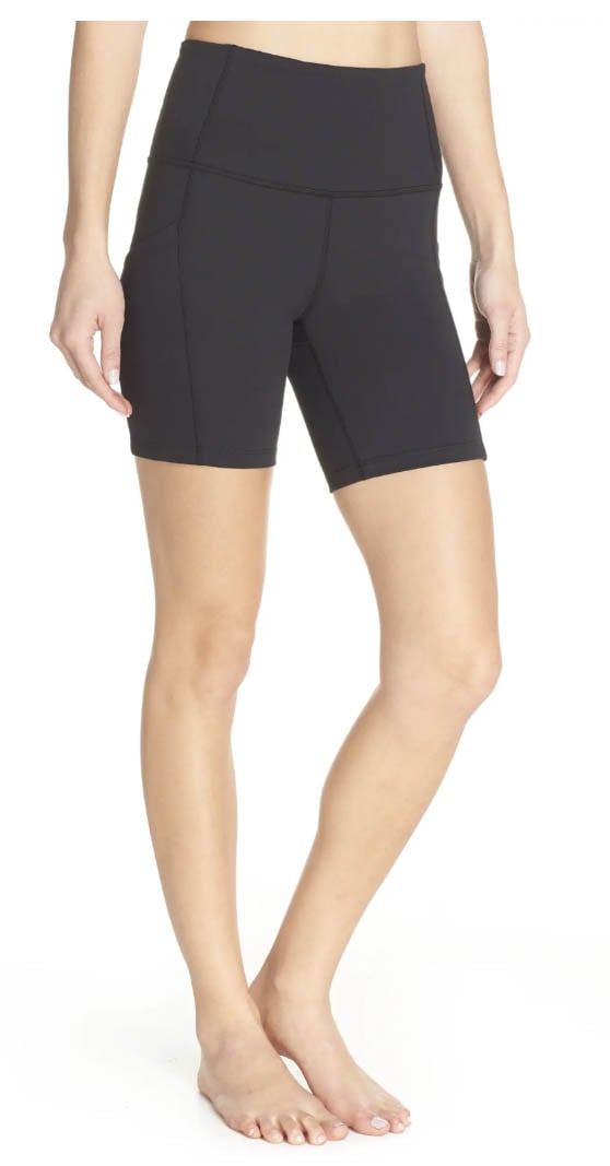Zella Live In High Waist Pocket Bike Shorts Black best nordstrom anniversary sale
