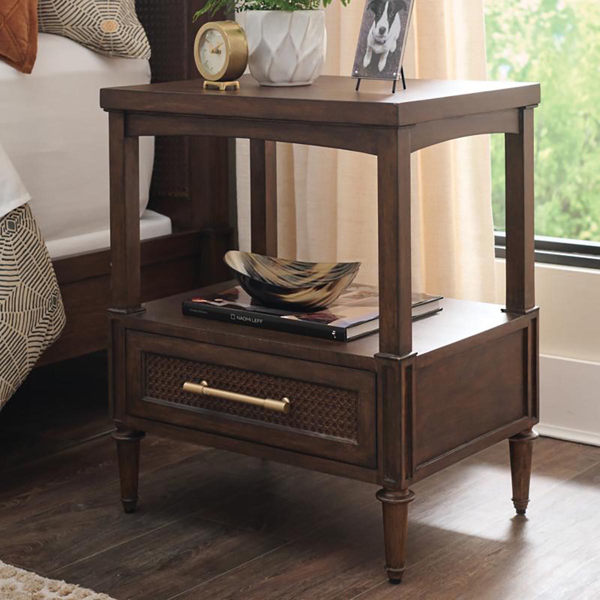 Grandin Road Bodhi Nightstand best cane nightstands