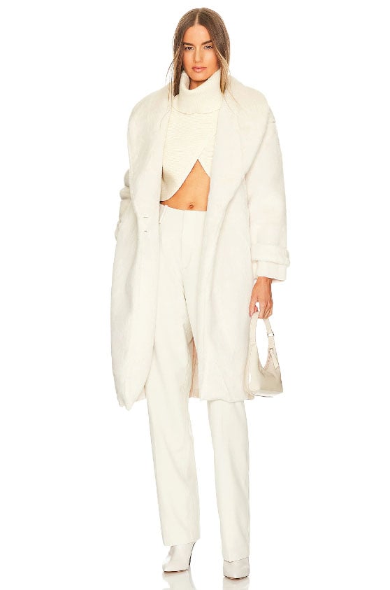 10 Winter White Coats You'll Love Candie Anderson