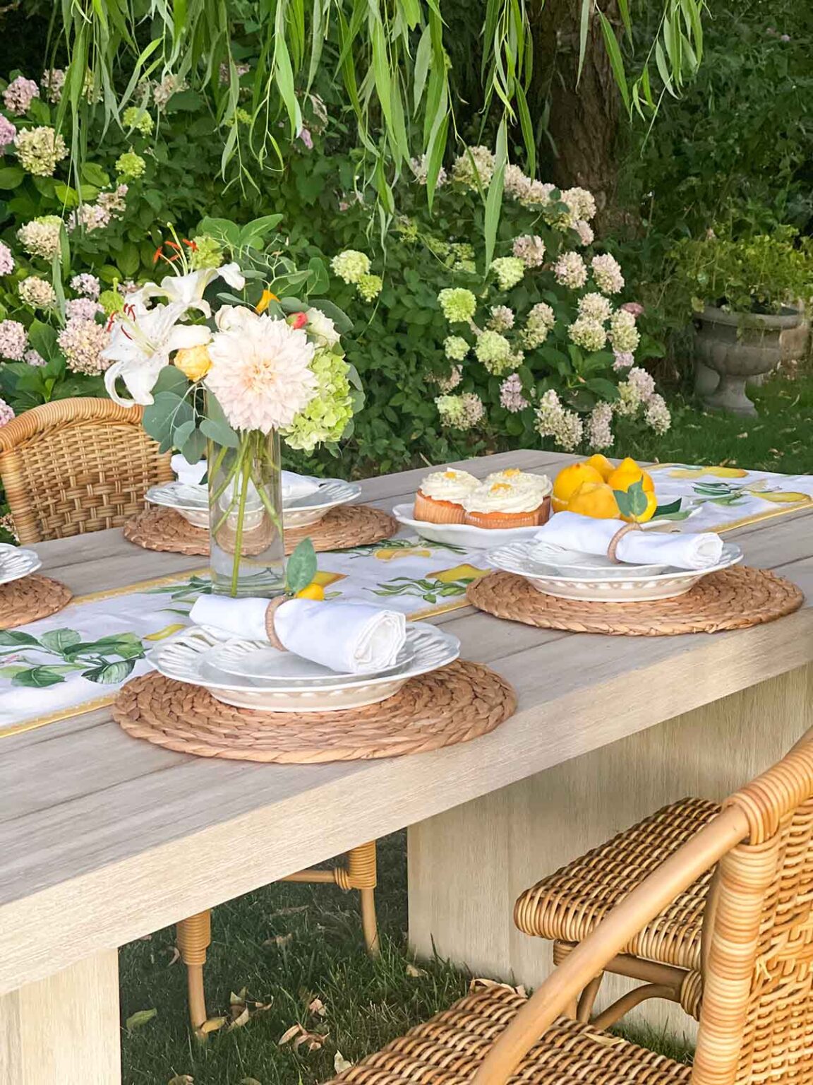 How To Create A Lemon Theme Table Setting Candie Anderson