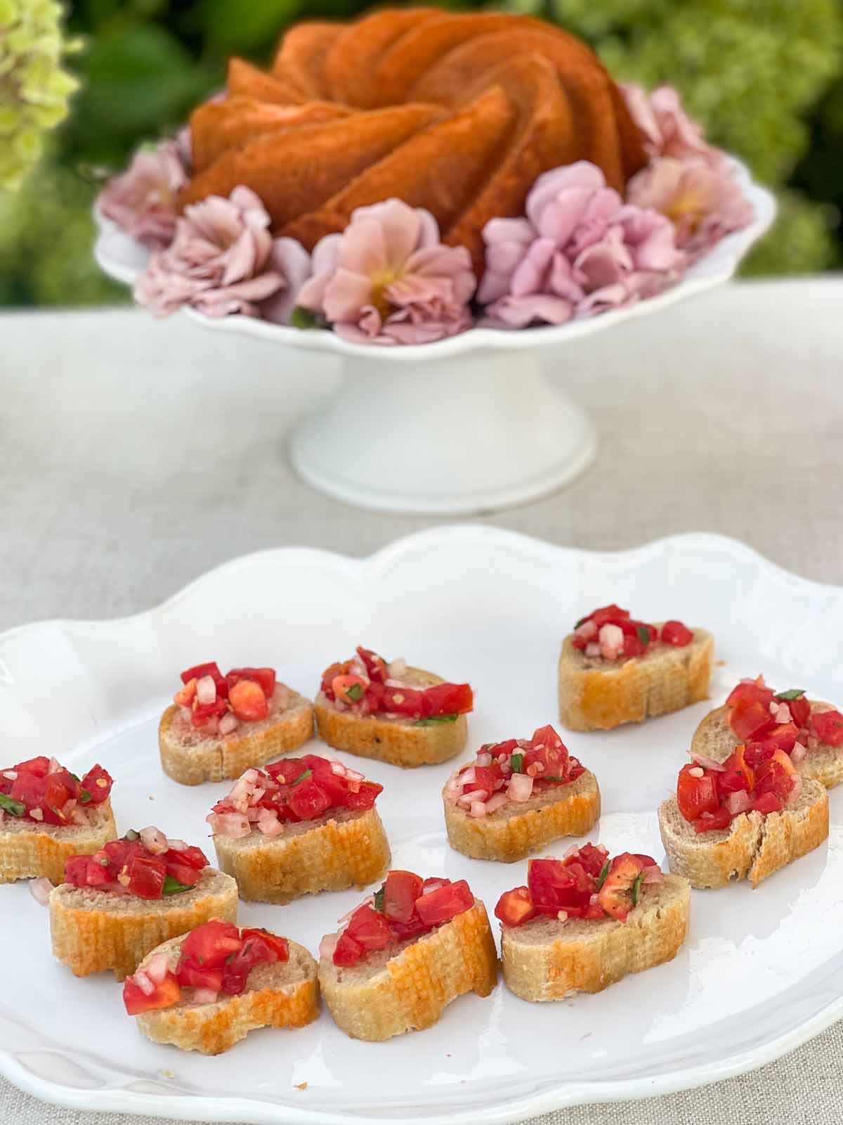 bruschetta appetizer