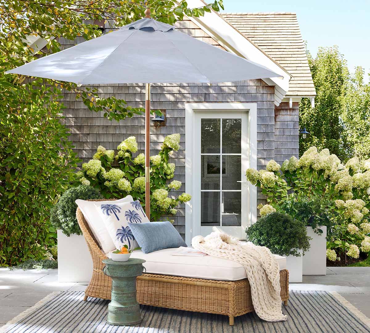 Pottery Barn Westport Wicker Outdoor Single Chaise Lounge best outdoor wicker chaise lounge chairs
