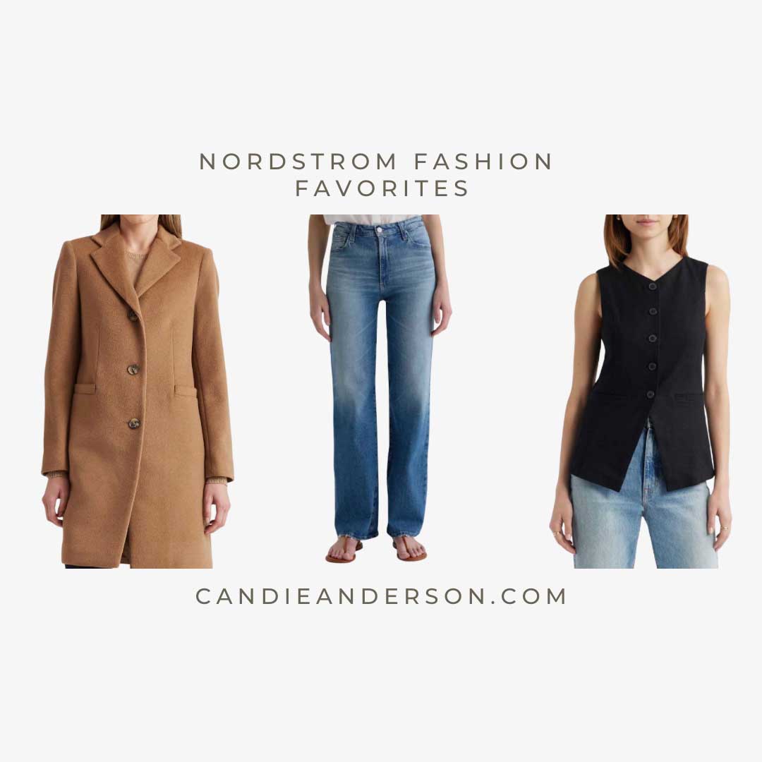 Style expert, journalist and fashion blogger Candie Anderson of candieanderson.com shares her Nordstrom fashion favorites.