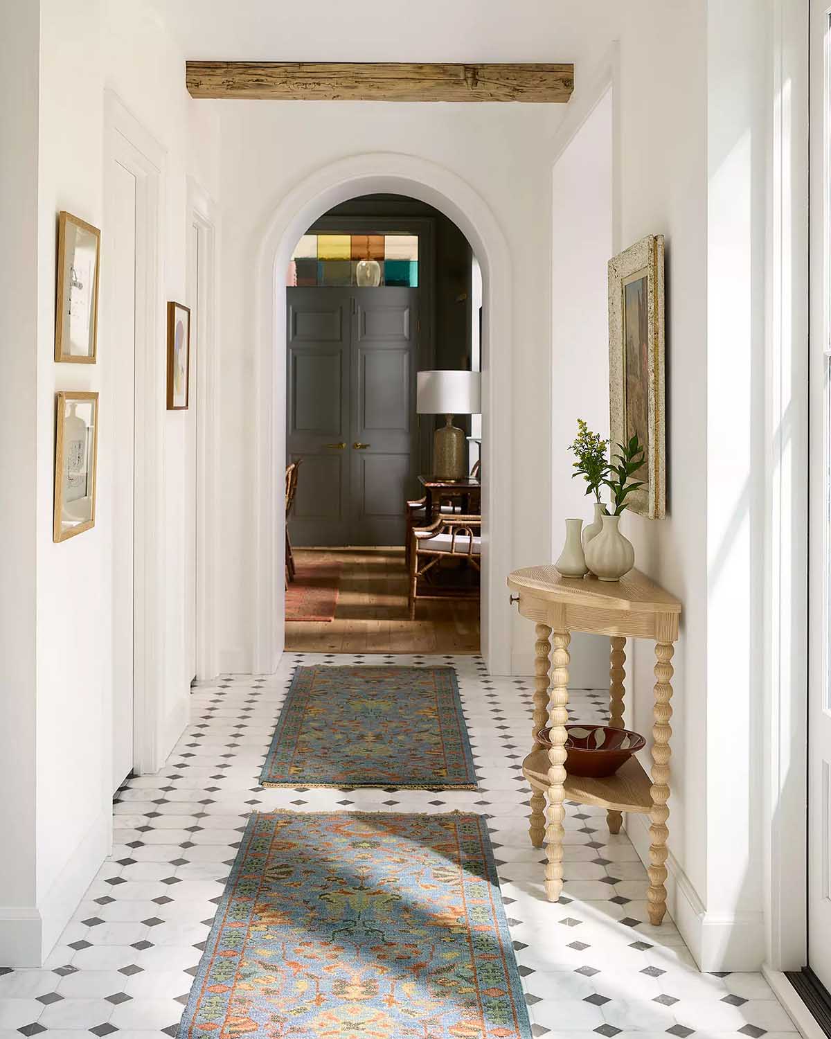 Serena and Lily Cornwall Console best petite spindle leg console tables