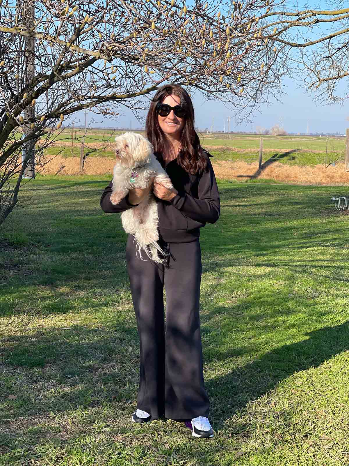 Spanx AirEssentials Wide Leg Pants are discounted at the Nordstrom Anniversary Sale. Candie Anderson shares why she loves them!