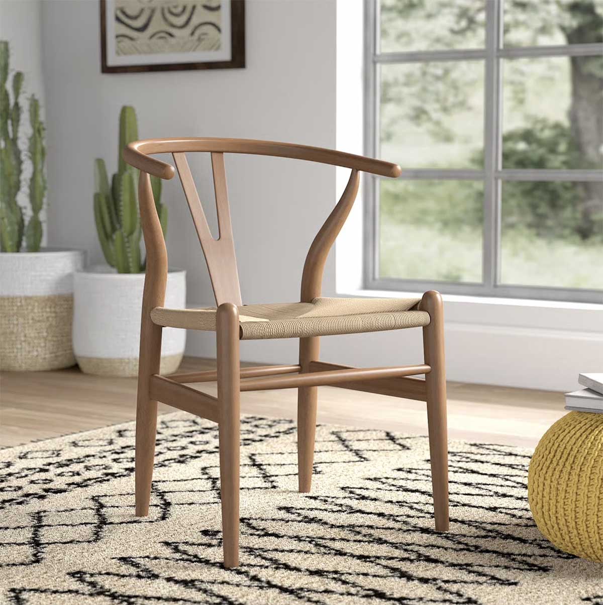 Mistana Sharonda 16.5'' H Side Chair best wishbone dining chairs
