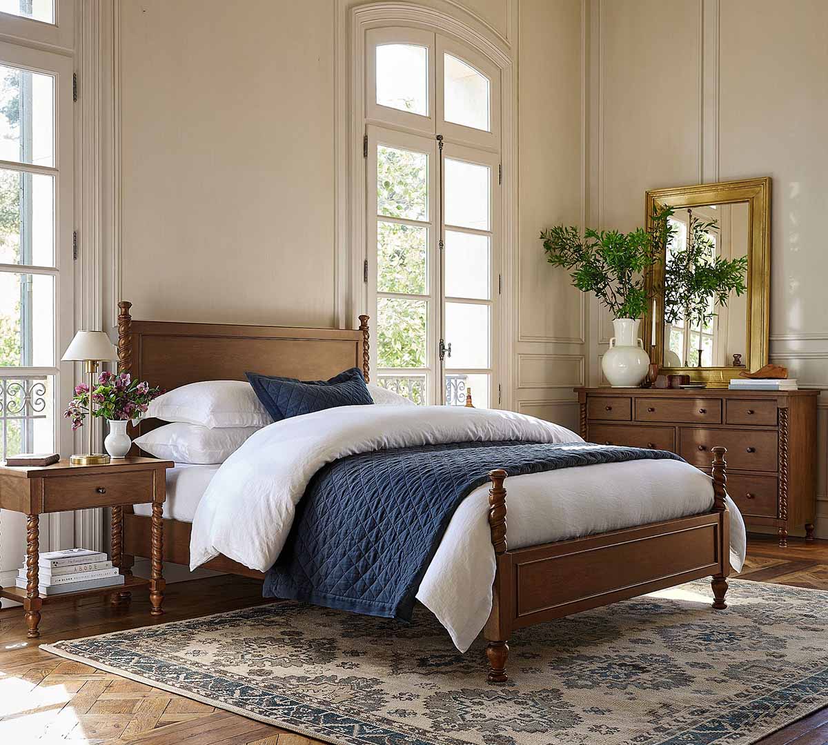 Pottery Barn Barley Bed spindle beds best