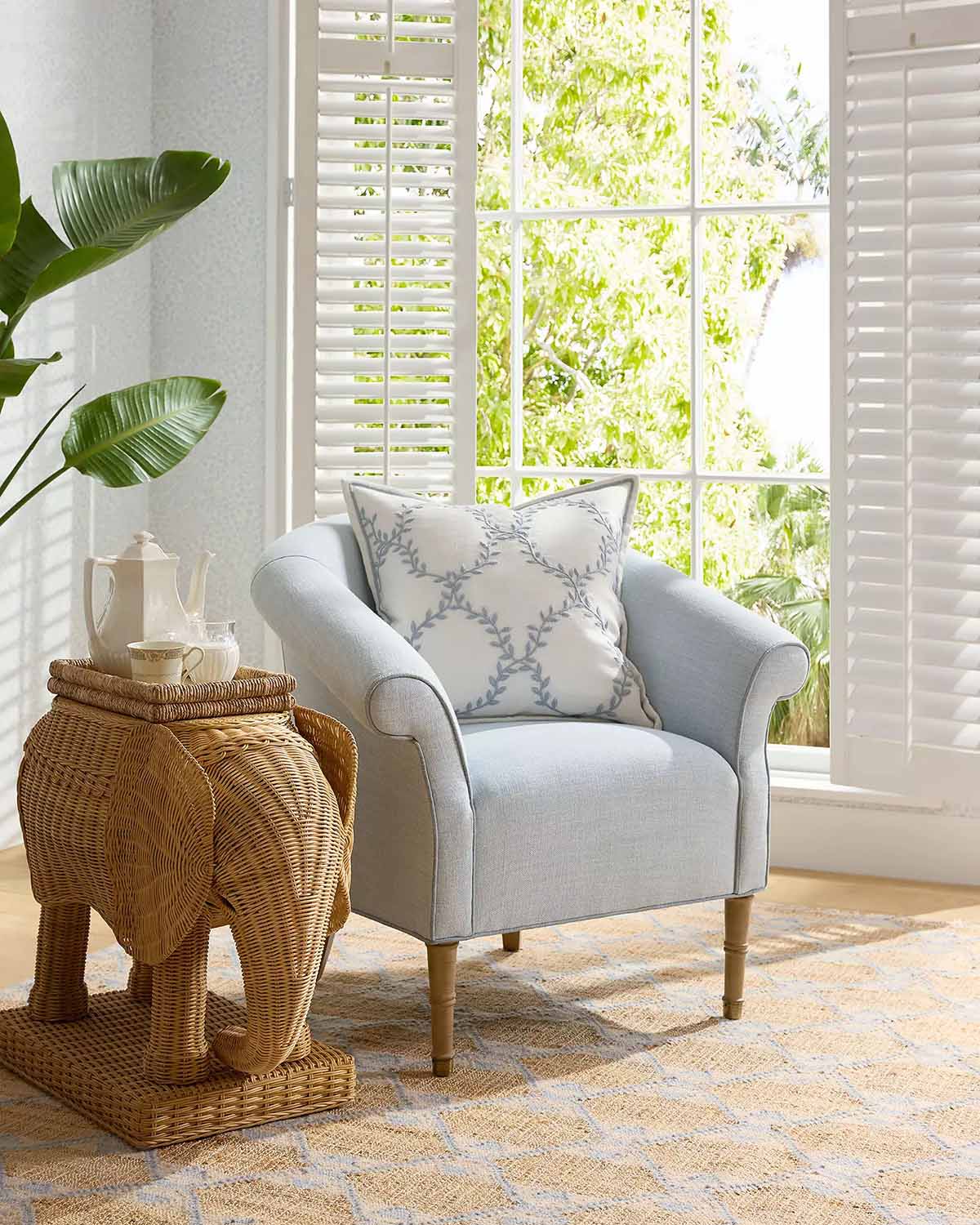 Serena and Lily Brixton Chair barrel accent chairs best 