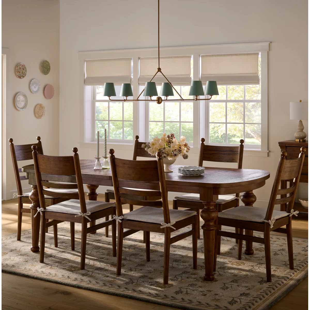 Birch Lane Billie Turned Leg Dining Table best turned leg dining tables
