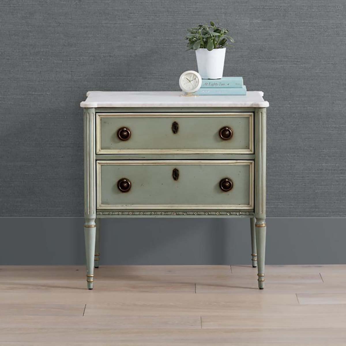 Frontgate Etienne Nightstand French Patina best marble nightstands