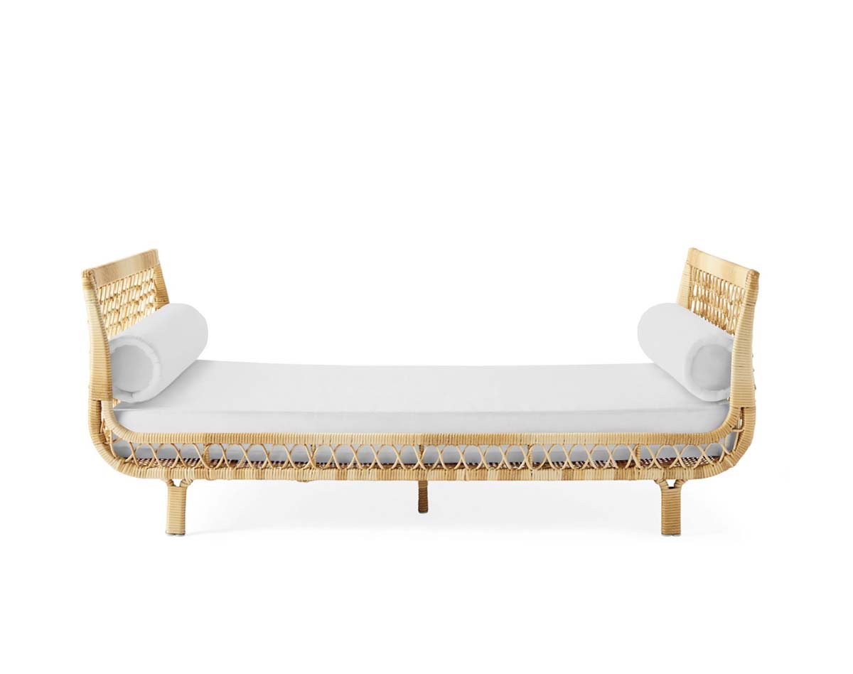 Serena and Lily Capistrano Daybed - Light Dune best wicker outdoor daybeds