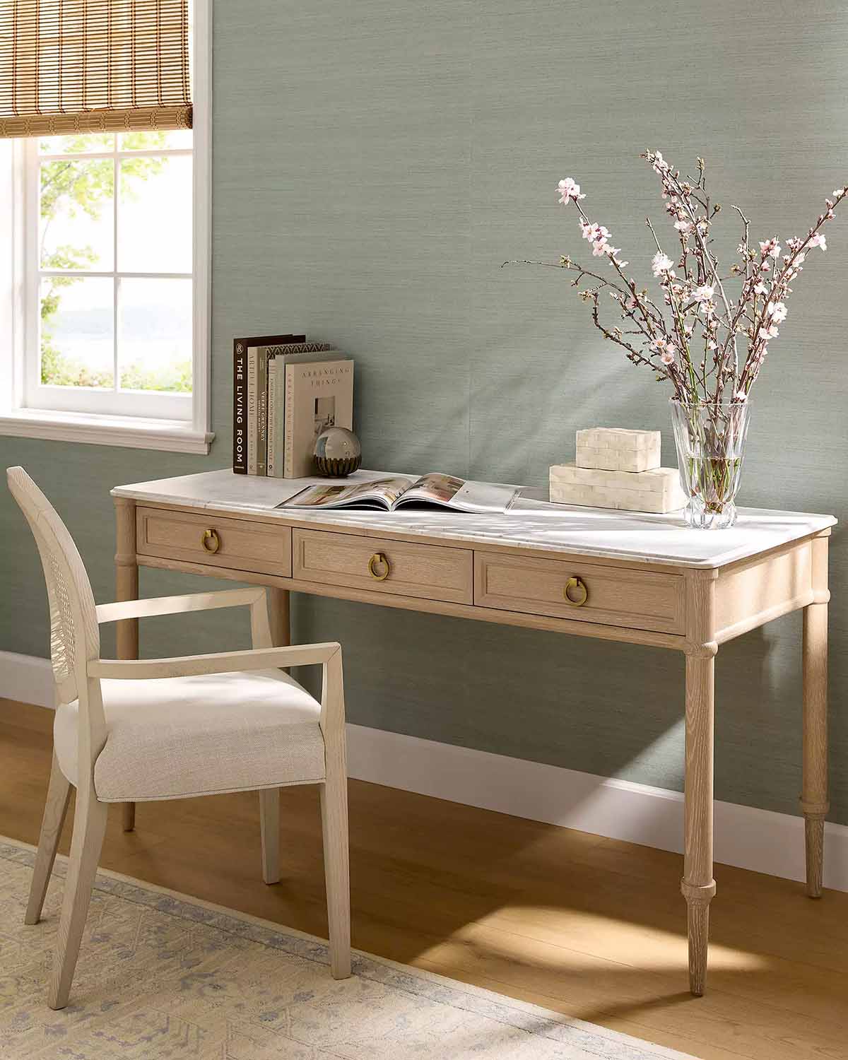 Serena and Lily Chesapeake Desk marble desks best