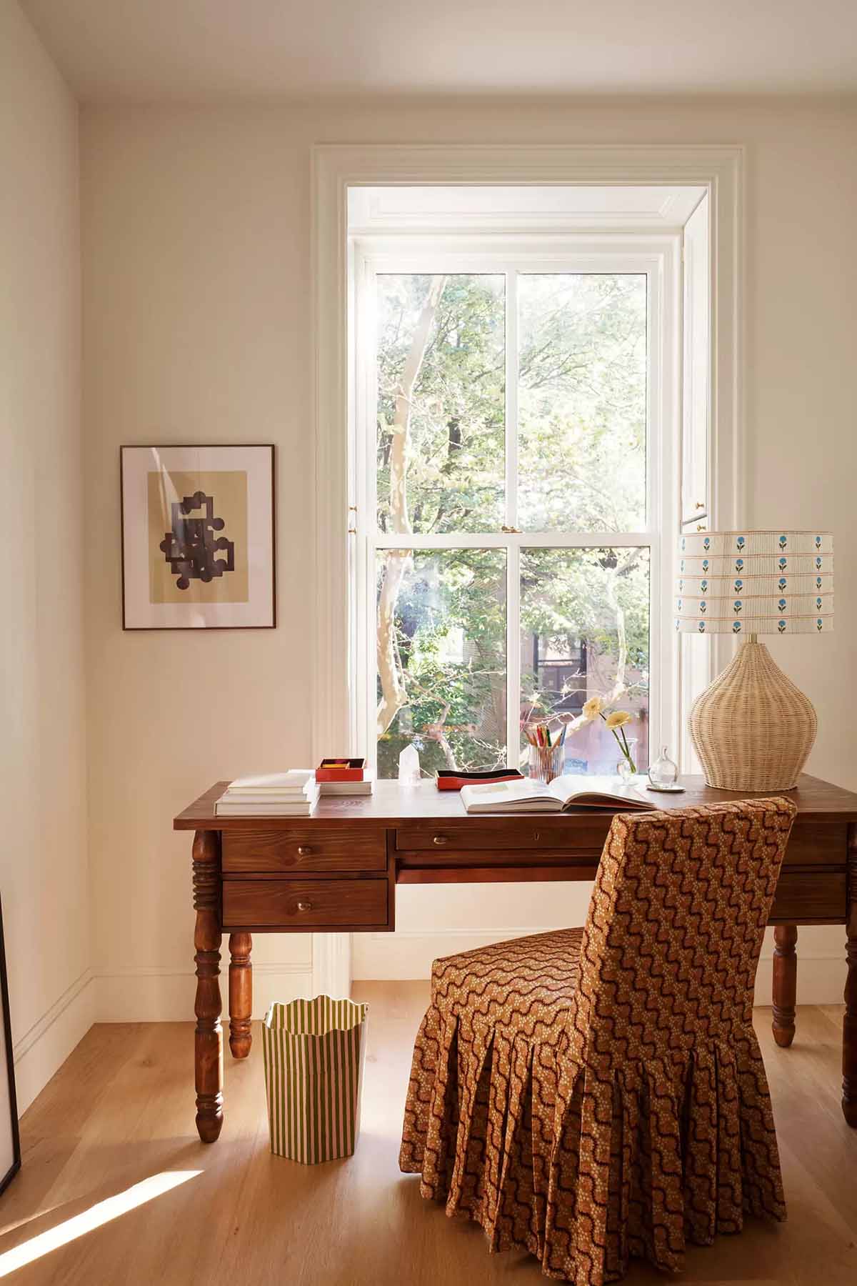 Anthropologie Spindle Desk Tobacco Finish Color spindle desks best