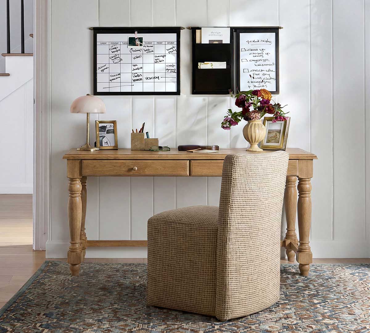 Pottery Barn Sawyer Writing Desk (60") best spindle desks