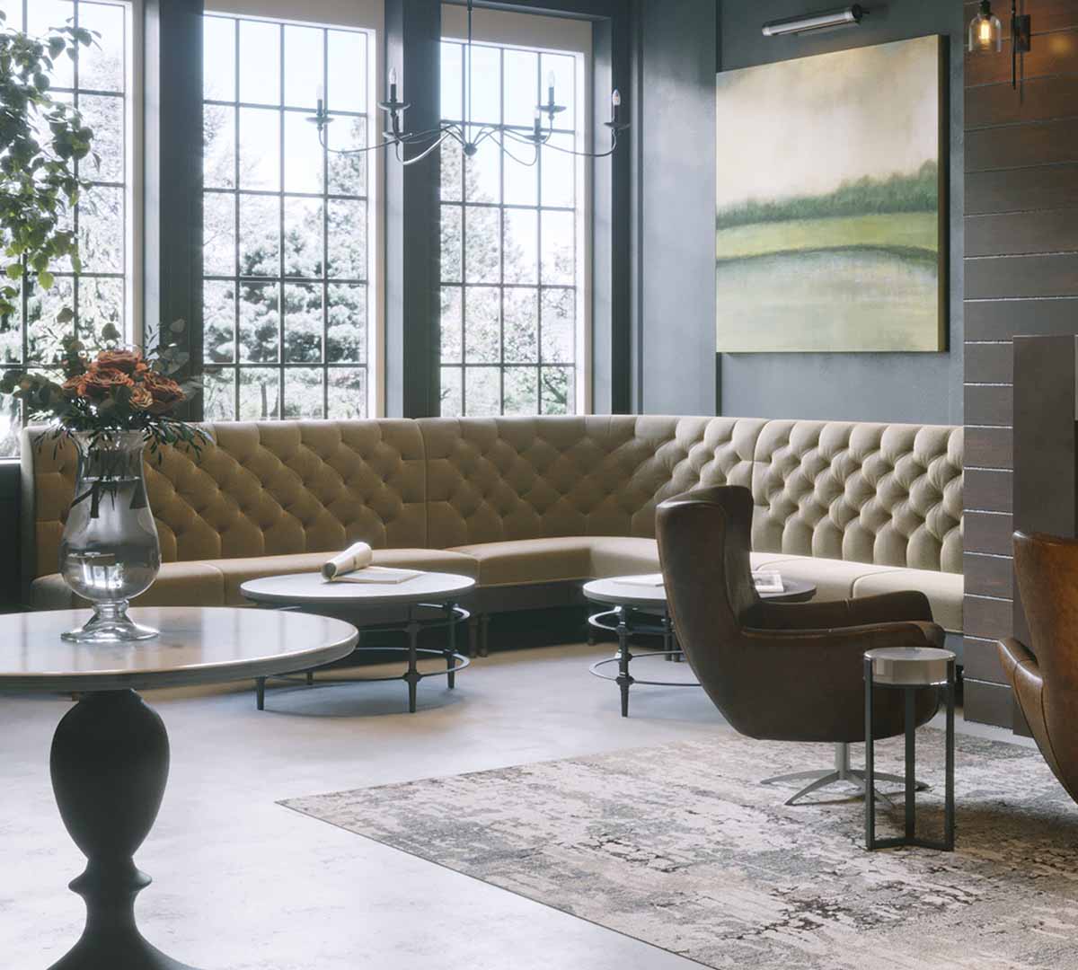 Pottery Barn Hayworth Upholstered Modular Banquette best dining banquettes benches dining room