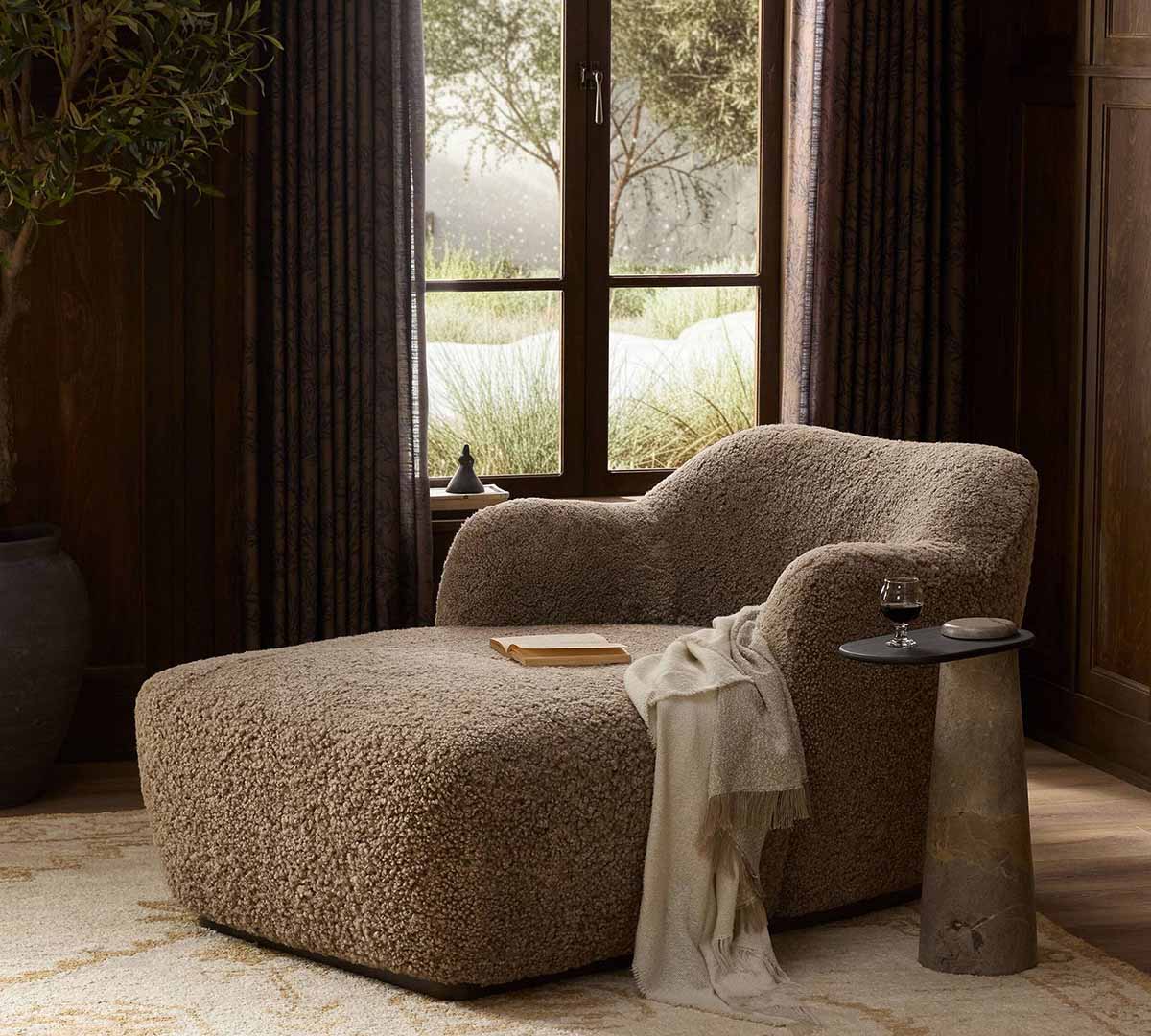 Pottery Barn Ozark Chaise lounges best 