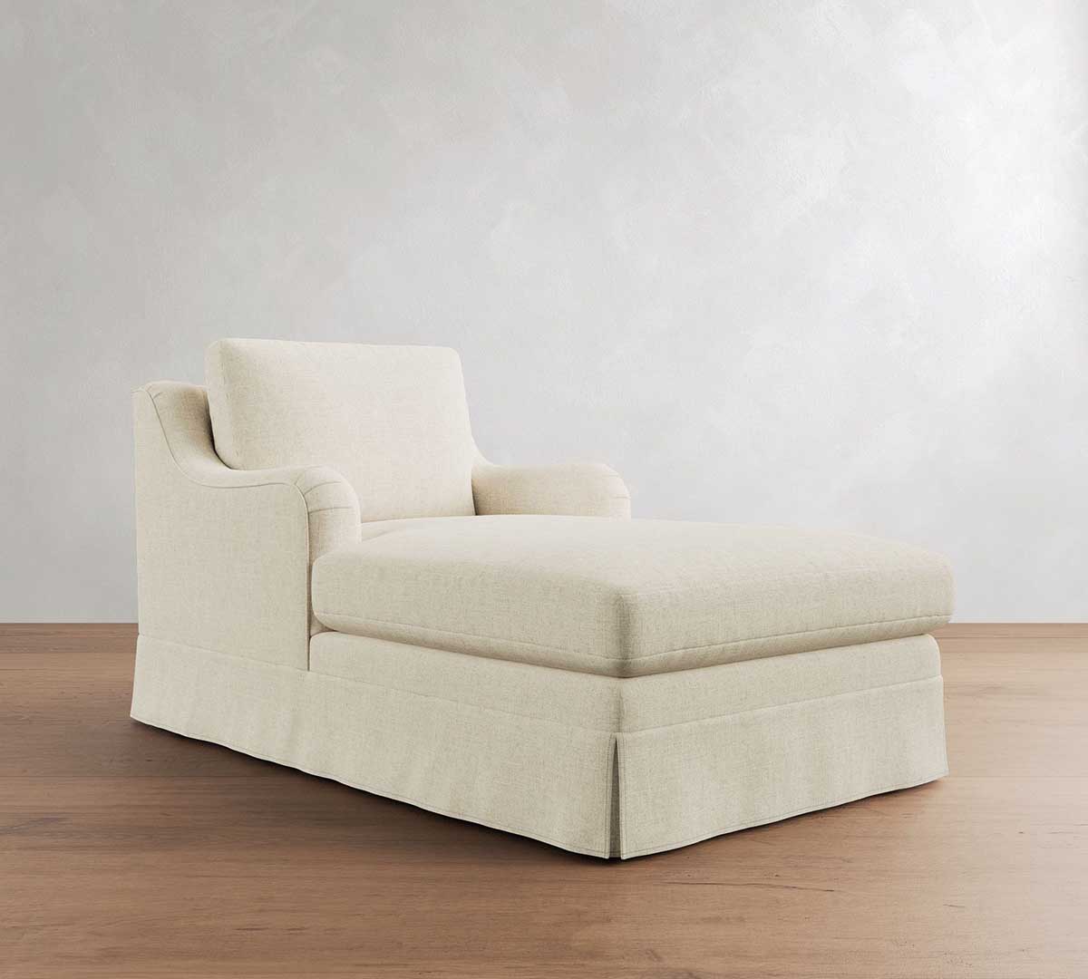 Pottery Barn Thornton Chaise upholstered chaise lounges