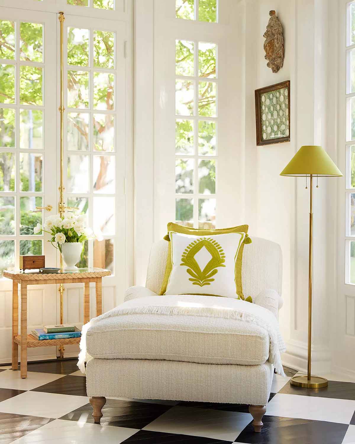 Serena and LIly Miramar English Roll Arm Chaise best upholstered chaise lounge chairs