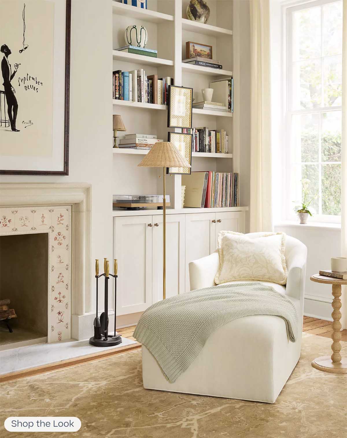 Serena and Lily Provence Petite Chaise Performance Suede Parchment best upholstered chaise lounges 
