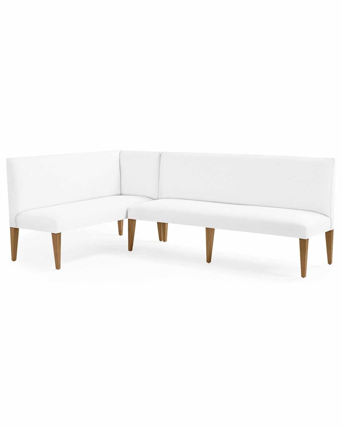 Serena and Lily Ross Dining Banquette best dining banquettes benches