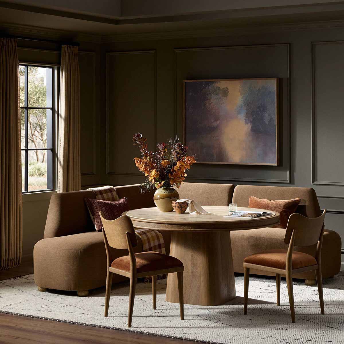 West Elm Build Your Own - Everyly Banquette best dining banquettes benches 